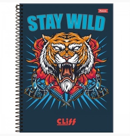 CADERNO C.D. 1X1 CLIFF MASC.
